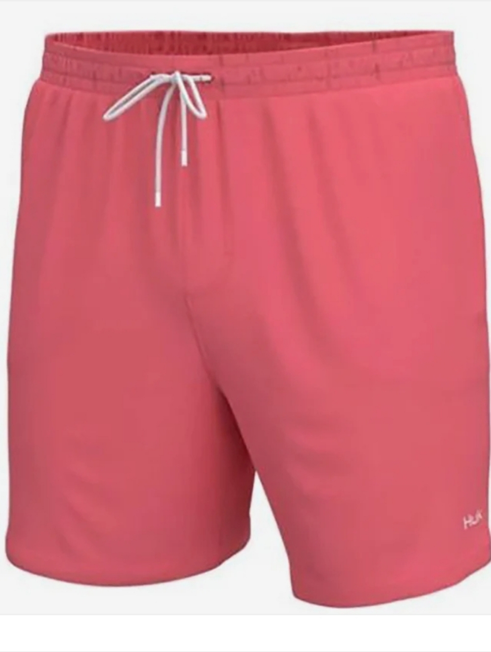 HUK Men's Pursuit Volley Swim Shorts - sunwashed red